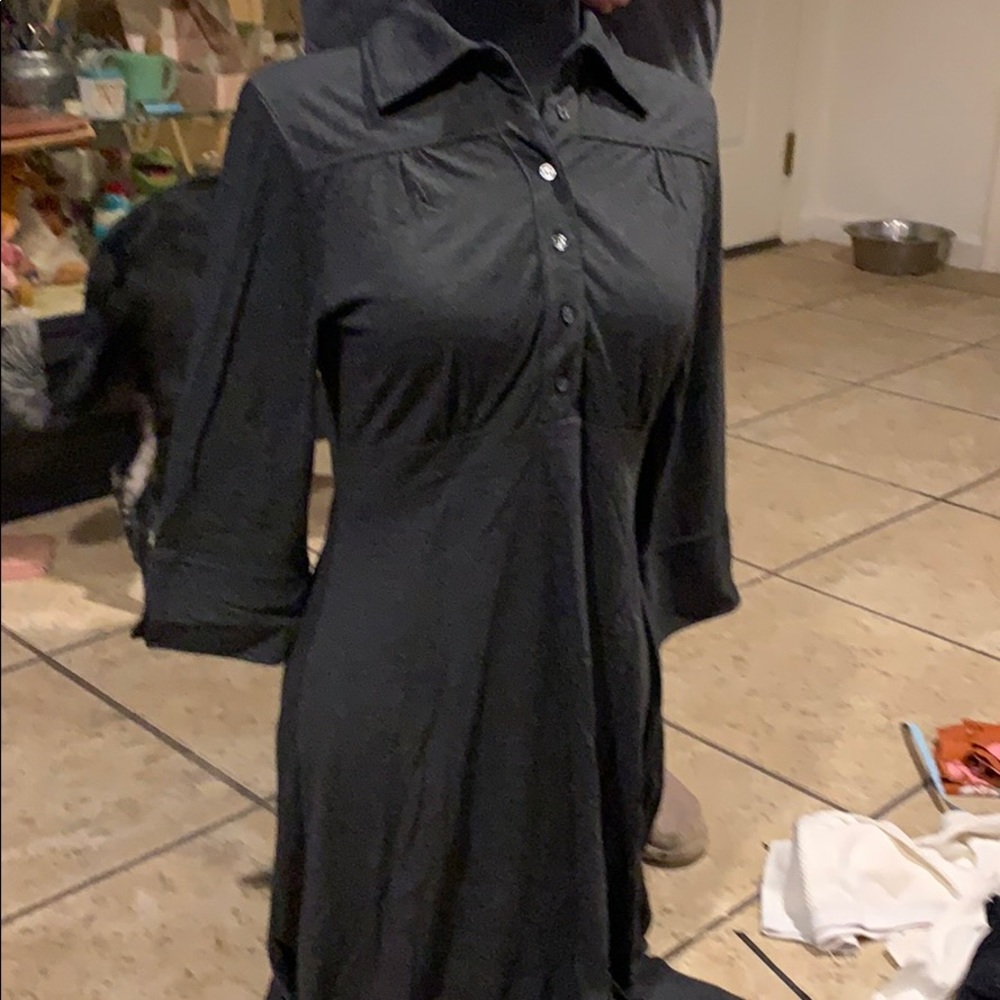 3/4 length dress